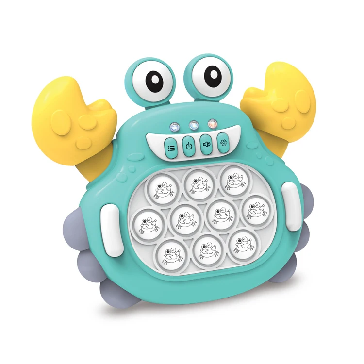 Fashion Fast Push Bubble Game Kids Educational Quick Push Crab Toys Puzzle Game Toys