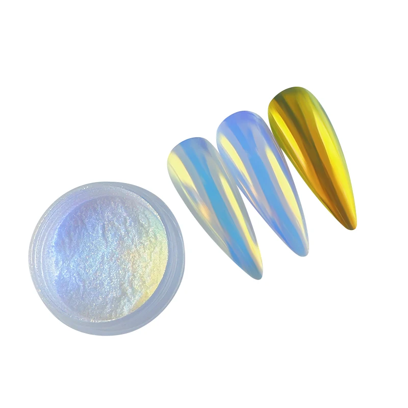 BOKO Wholesale Aurora Effect Glitter Powder BKE Retro Style Manicure Mirror Chrome Pigment For Nail Art
