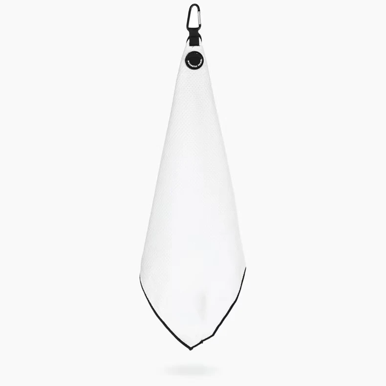 Сверхпрочная ткань из микрофибры вафельный маленький тройной комплект полотенец для гольфа на магнитах