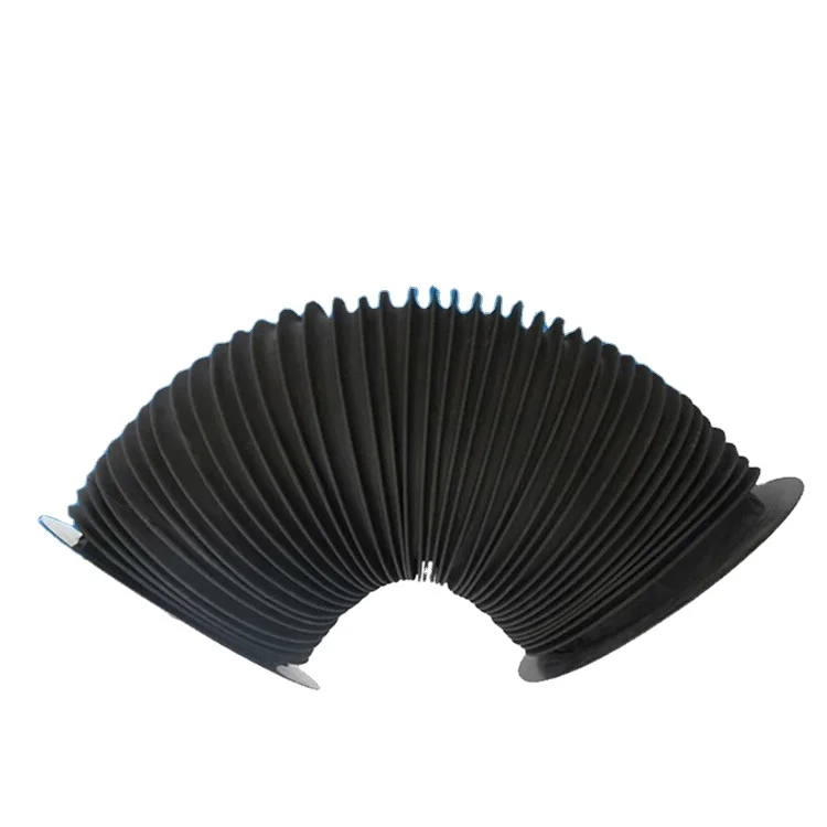 High Quality Competitive Price Flexible Accordion Cylinder Type Screw Dust Proof Protective Bellows Covers