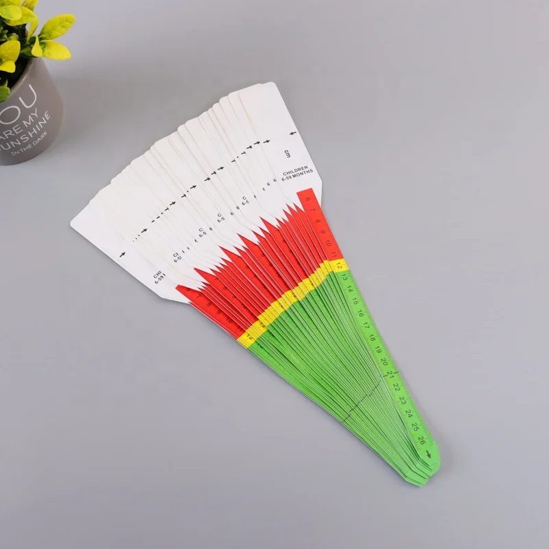 MUAC Measuring tape for baby 26.5cm for adult 56cm