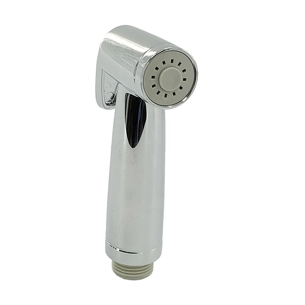 HaoEhhl OEM/ODM Chrome plated ABS plastic Toilet Bidet Sprayer Handheld Showers Cloth Diaper Muslim Shattaf for Personal Hygiene