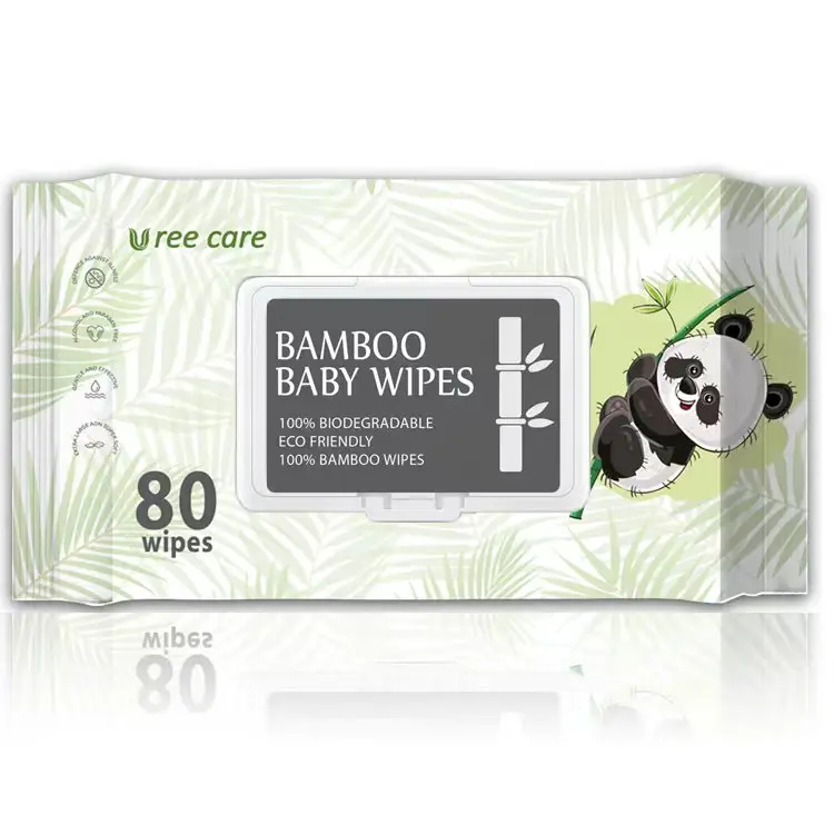 best organic wipes for baby  wipes  private label supplier 100% bamboo pure natural biodegradable wet baby wipes