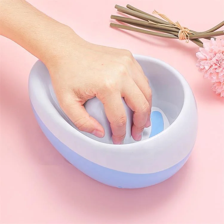 Electric Nail Bubble Spa ,Jet Bubble Spa Massage Bowl for Nail Polish Remove, Dead Skin Softening and Beauty Both Hands Care