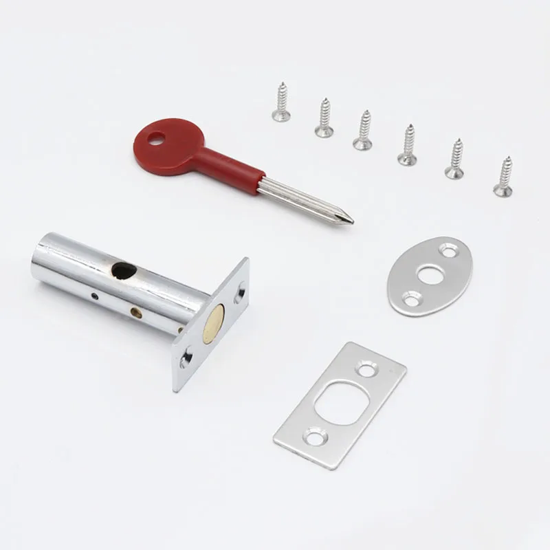 Hardware Pipe Tube lock Fitting Furniture Metal Stainless steel  Lock For Drawer Cabinet Drawer Lock Security Padlock