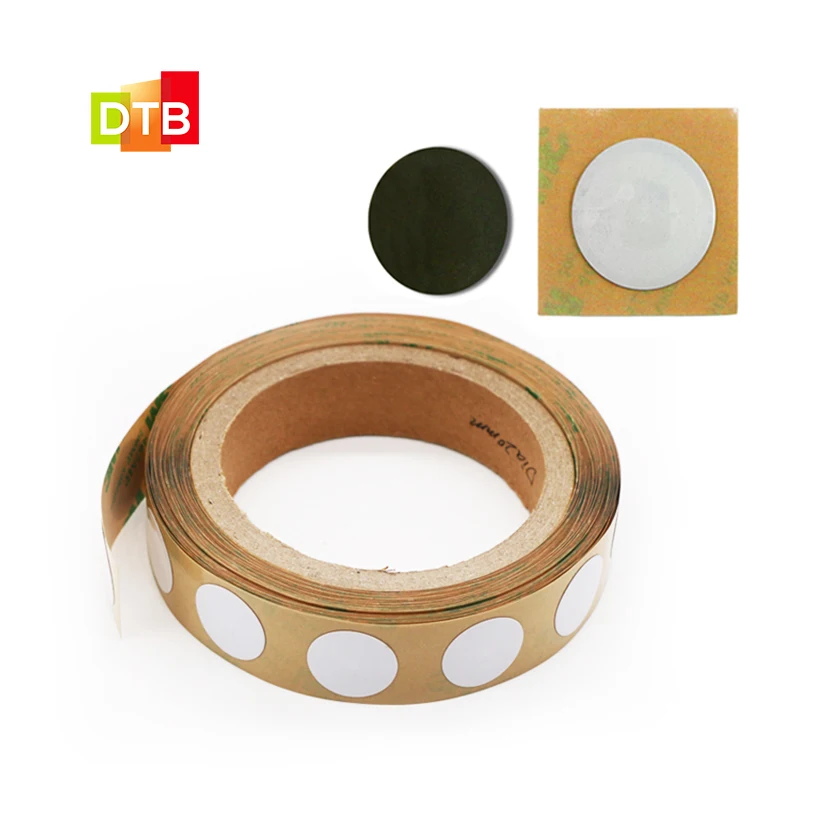 Бесплатный образец 14443a 13,56 mhz RFID анти-металлическая метка Ntag213/ntag215/ntag216 Nfc мягкая антиметаллическая этикетка наклейка