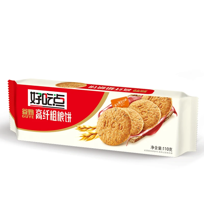 Wholesale high fiber coarse grain cake 800g casual snack cookies