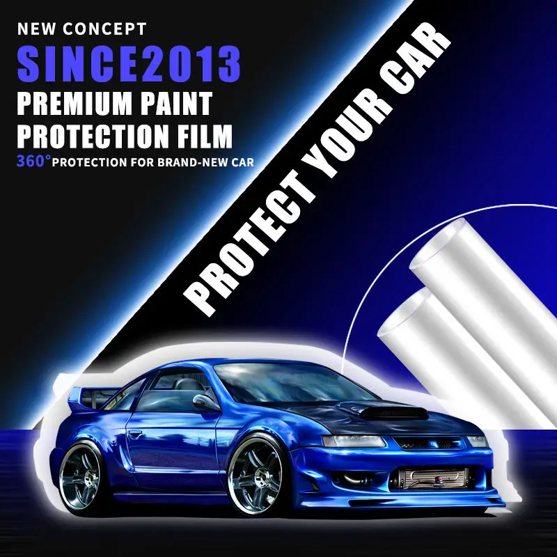 Pet Auto Paint Protective Film 7.5mil Ppf Auto Color Changing Film Self-Healing Color Body Anti-Scratch Auto Film