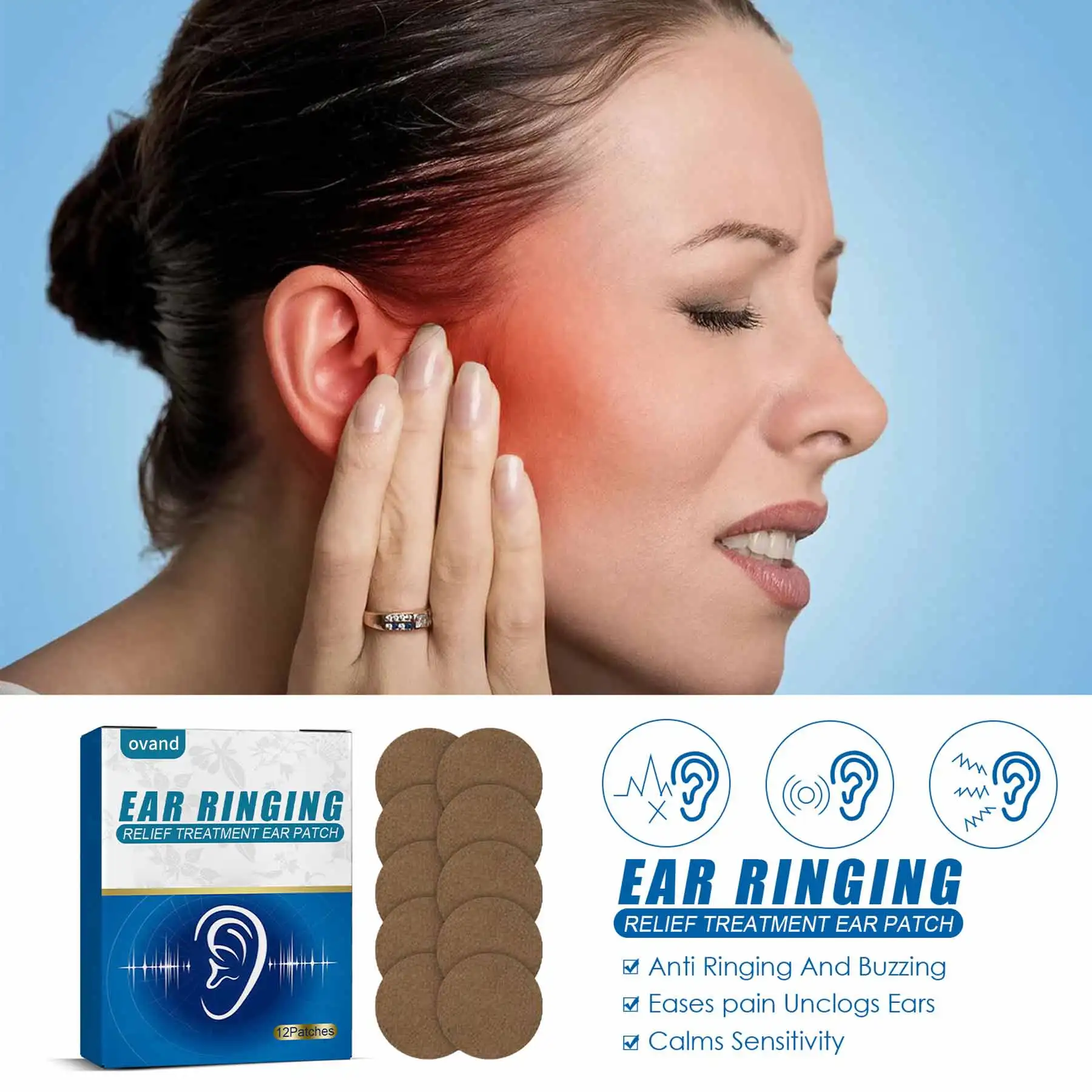 Improve Sleep Quality Tinnitus Ear Therapy Patches Effective Tnnitus Treatment For Adults Sleep Aid Tinnitus Cure