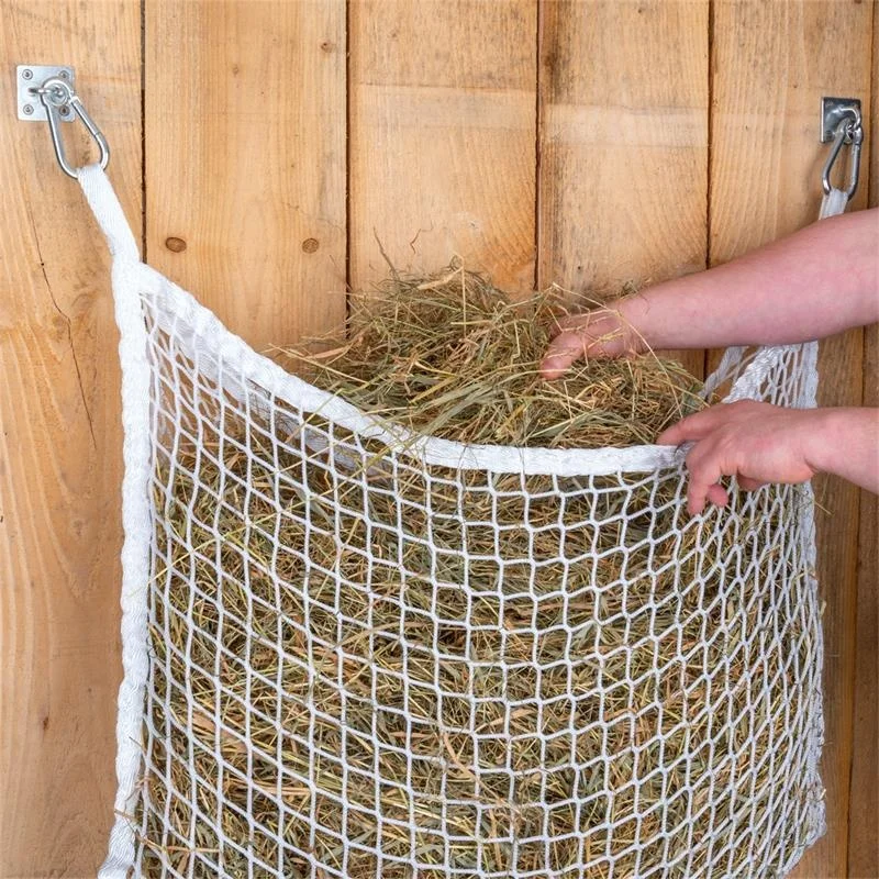 Horshi  Durable Rectangular Hay Net, Feed Saver Slow Hay Net Bag 90x60 cm Mesh Size 3x3 cm
