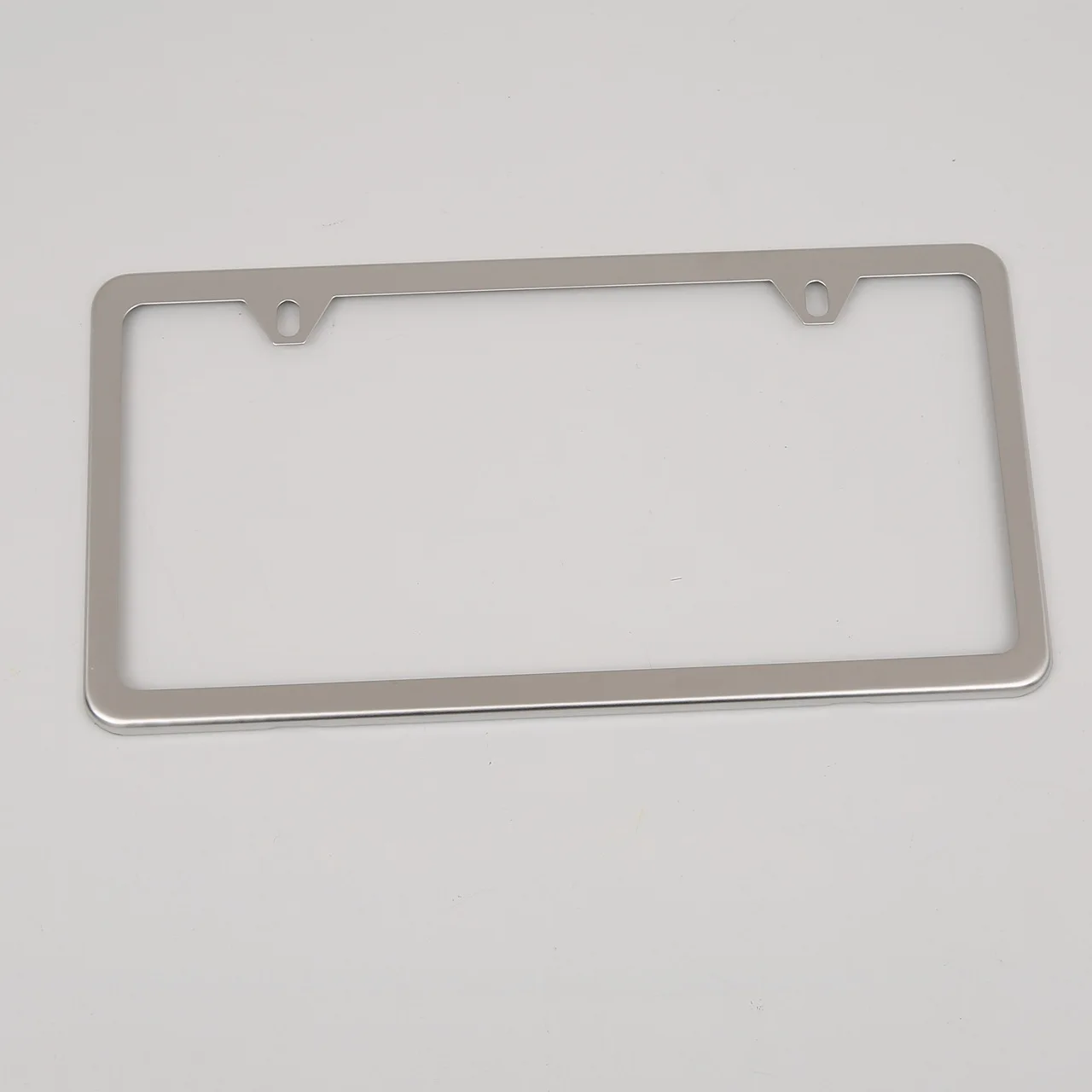 Stainless steel 304 US standard Polished license plate frames mirror coating license plate frame