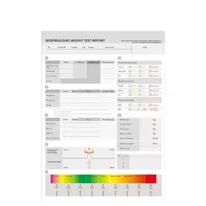 Low price BIA Body Inbody analyzer machine/body analyzer/ body composition analyzer
