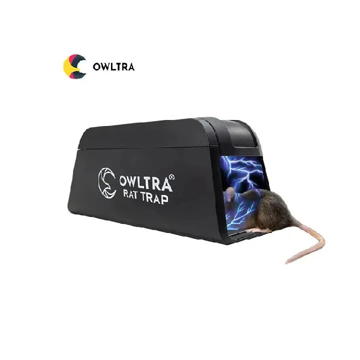 [OWLTRA]Office Smart Wifi High-Voltage Battery Powered Electronic High-Voltage Pest Control Product Killer Electronic Mouse Trap