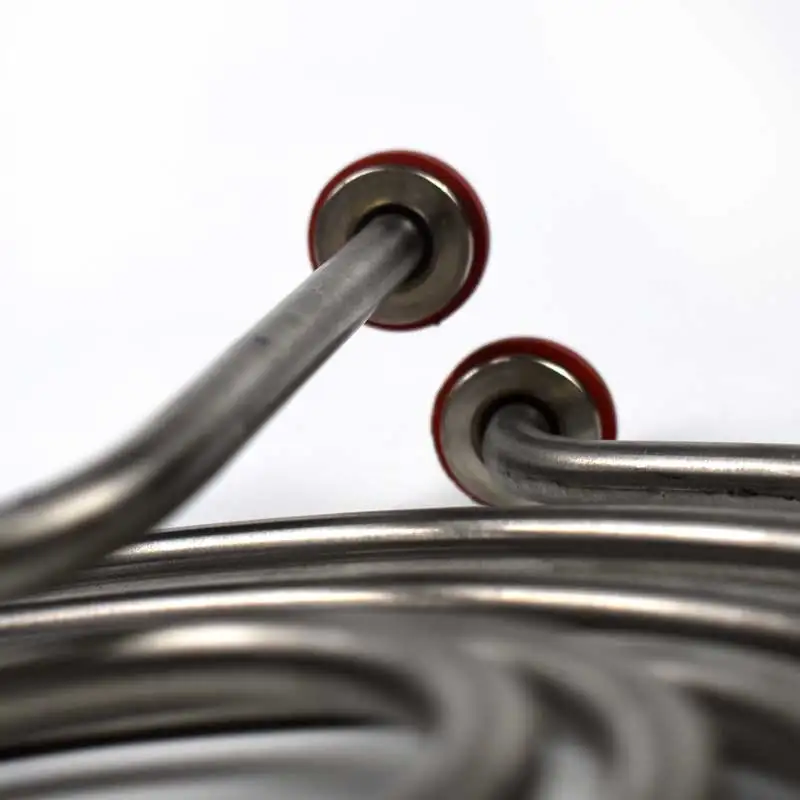 Laiyuan 220V 3KW Grill Baker Parts Electric Heating Element Stainless Steel Circular Spiral Coil Tube Tubular Heaters For Oven