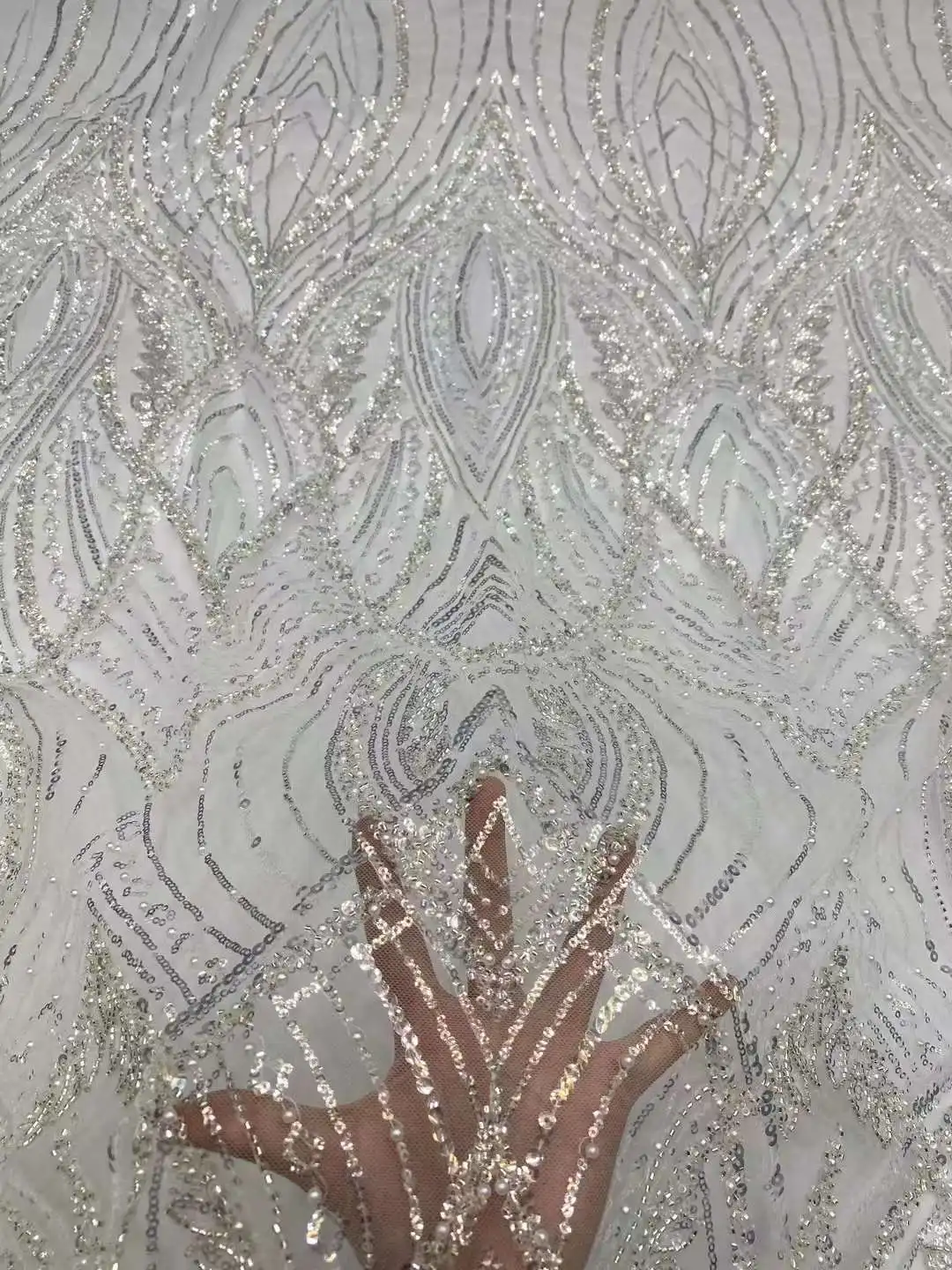 Laces fabrics for party korean lace fabric