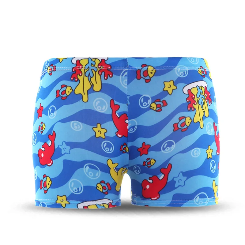 Cheap Wholesale Children Cartoon Kids Swimsuit Swim Trunks Boys Swimming Shorts