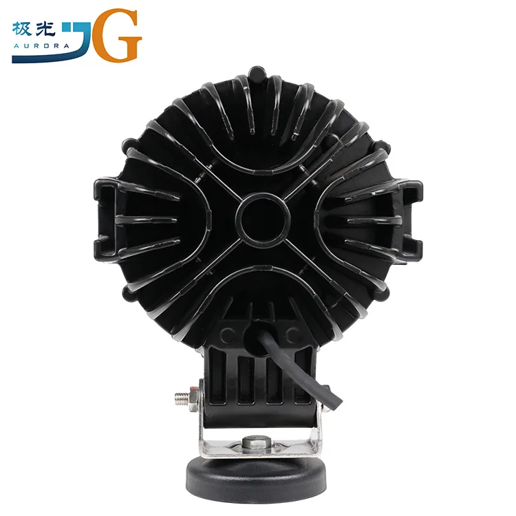  7' 51W Red Black Housing Off road Spot LED Driving
