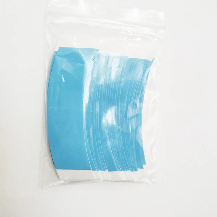 Blue Double Sided Hair Tape Replacement for Toupee and Lace Wigs Human Hair Extensions Tape