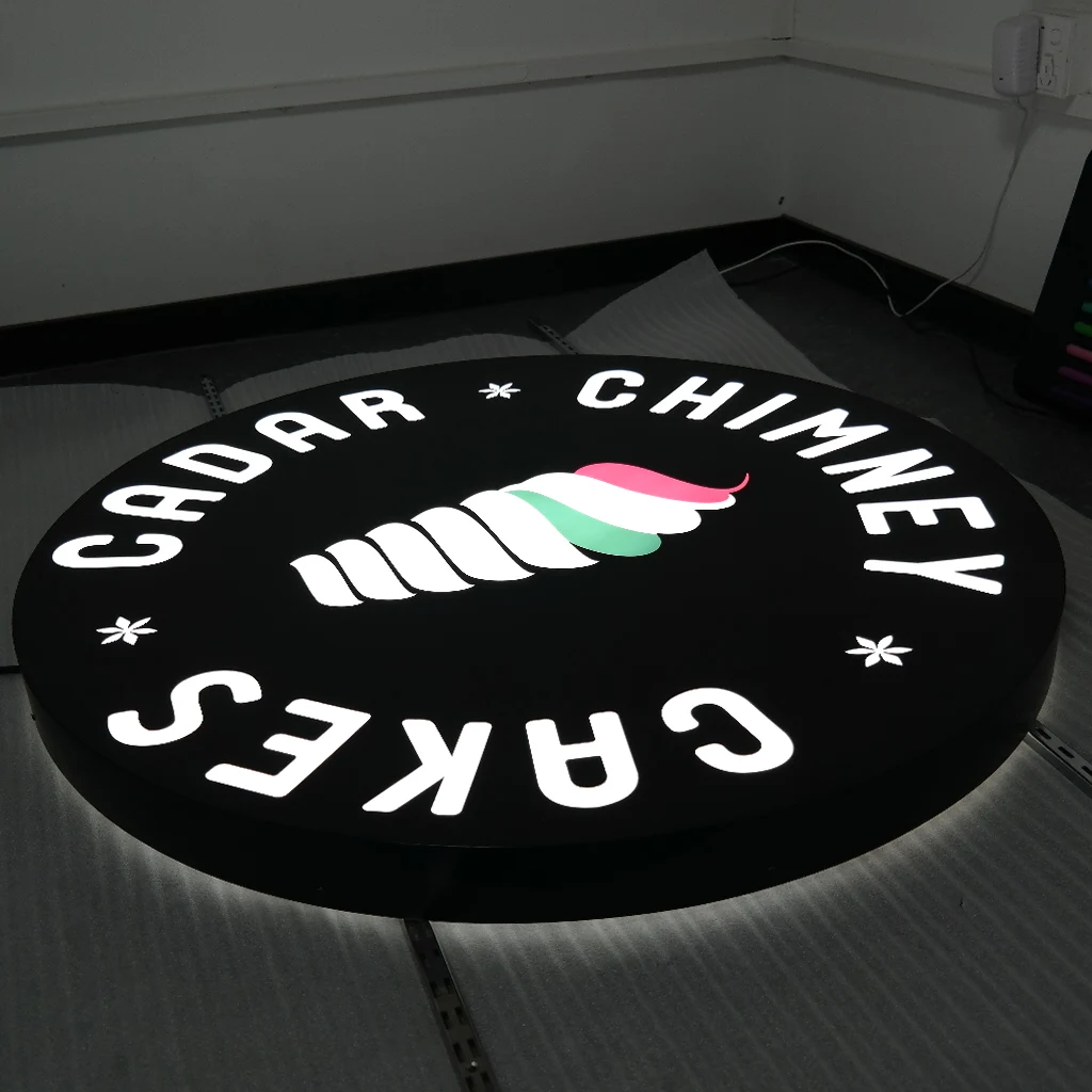 3d printing advertising word Led Advertising Poster Display Lightbox led light