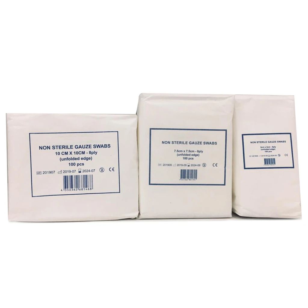 Нестерильные марлевые тампоны для оказания первой помощи по оптовой цене