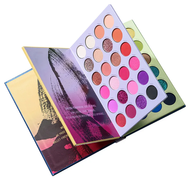 Makeup set eyeshadow palette large story book eye shadow professional 72 colors eyeshadow palette book