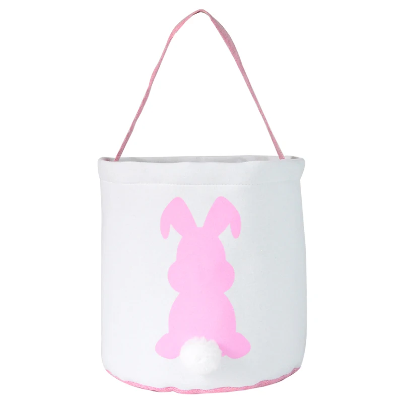 High King New Design in stock Easter egg hunt basket Easter tote basket