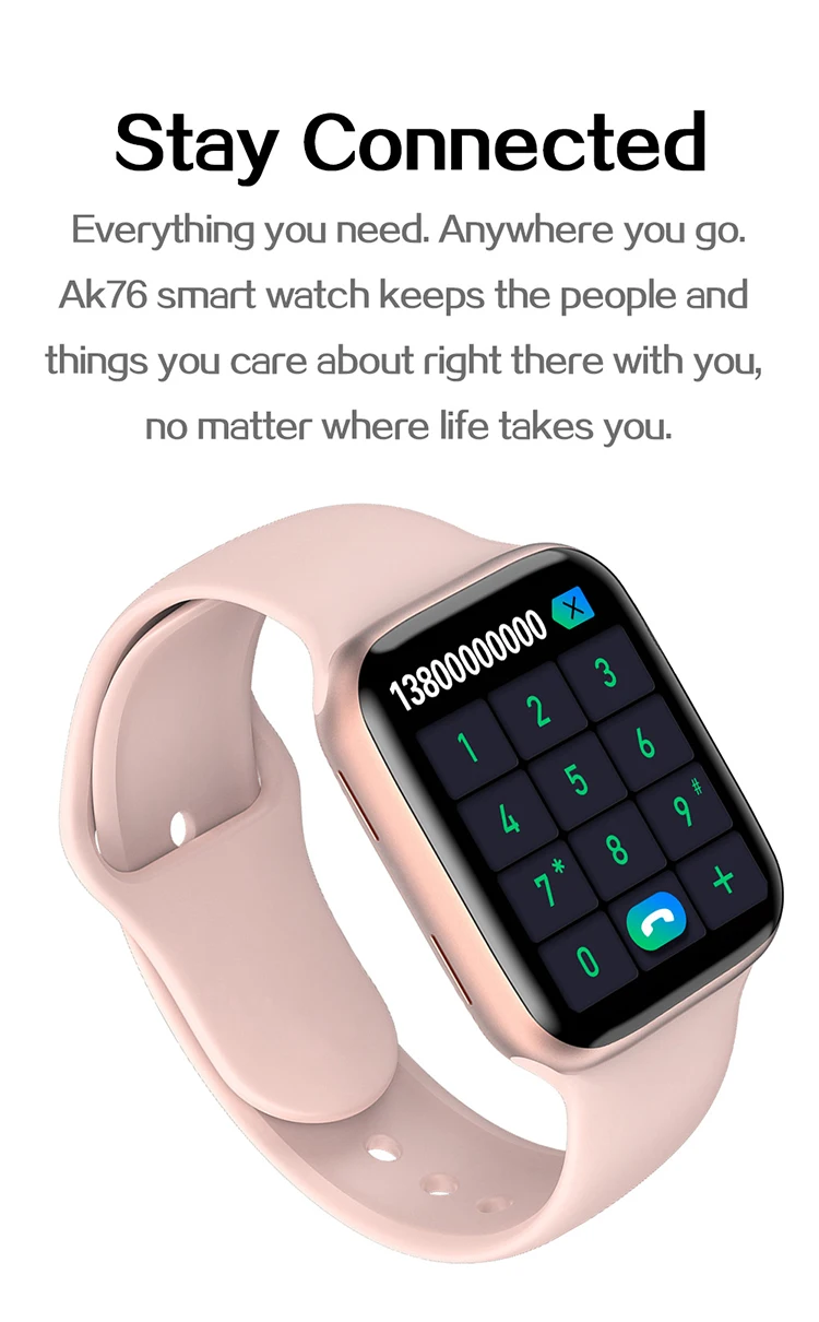 Professional Manufacturer Resolution Ips 320x385 Intelligent Voice Smart Bracelet App Download