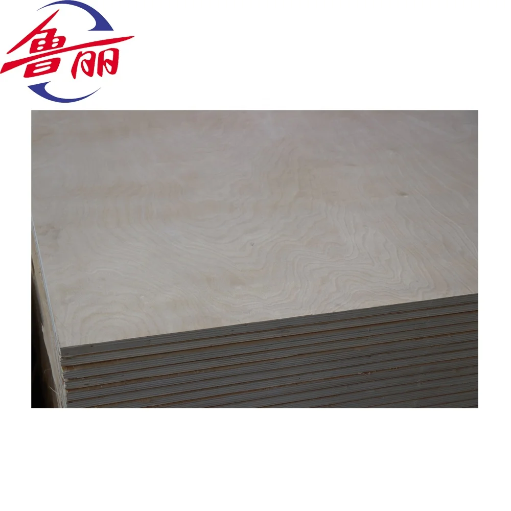 Luli1220x2440mm Wooden/ White Color Double Sides 18 mm Melamine Laminated Plywood