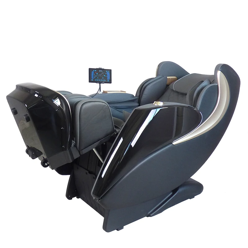 Luxury Electric Full Body Shiatsu Kneading Chair Massage 3D L Track Zero Gravity Massage Chair