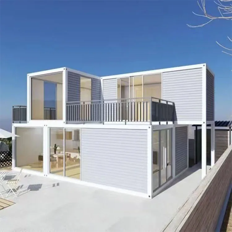 Big Size Luxury Modern Attractive Villa Prefab Detachable Container House Fashion Prefabricated Home