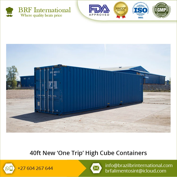 Высокое качество, сделанные, 40 футов, новые контейнеры с высоким кубическим наполнителем