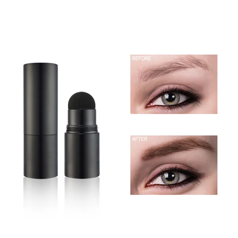 Eyebrow Dye Cream Color Change 3D Eyebrow Powder Stamp Long Lasting Custom Eyebrow Stencil Makeup Private Label