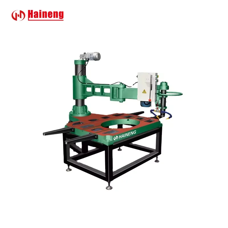 Customized AYH curve line easy to operate flexible and fast abrasive stone edge polishing machine
