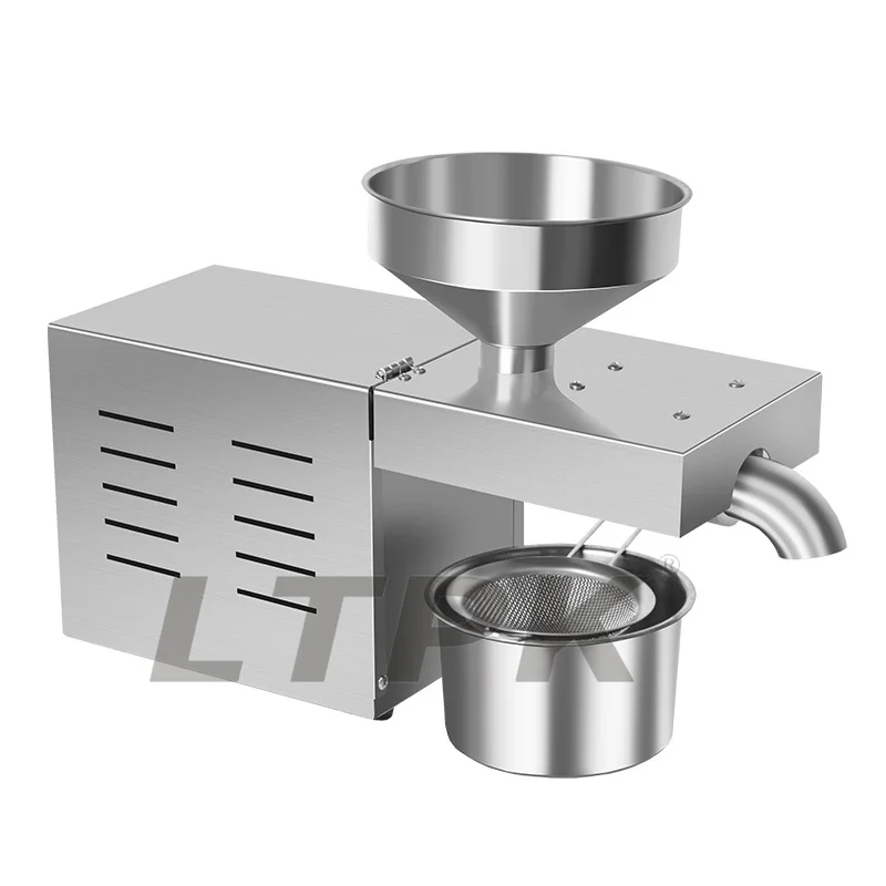 R3 Household Fully Automatic Olive Avocado Peanut Cold Mini Oil Pressing Machine Small Home Sesame Oil Press Machine For Sale