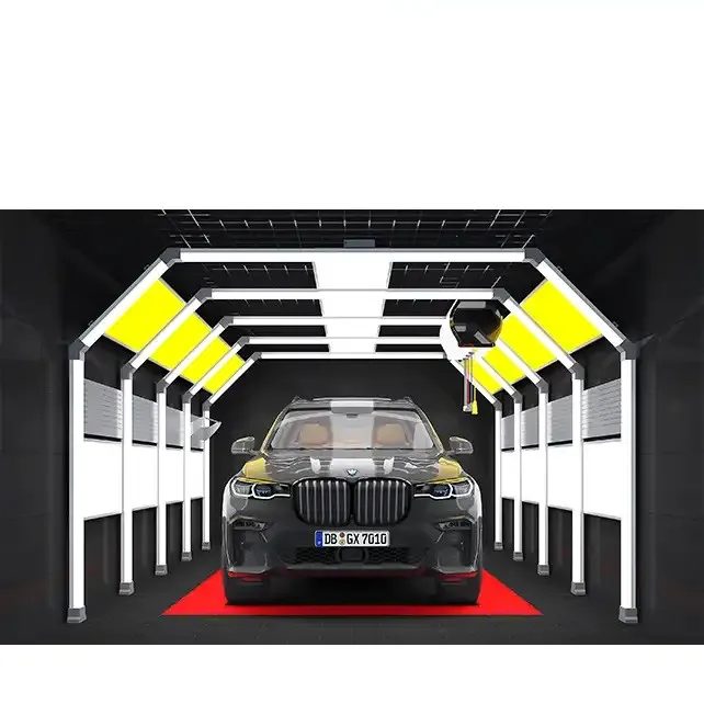 Прямая Продажа с завода освещение для цехов туннель автомобильного гаража Алюминиевый автомобильный светильник