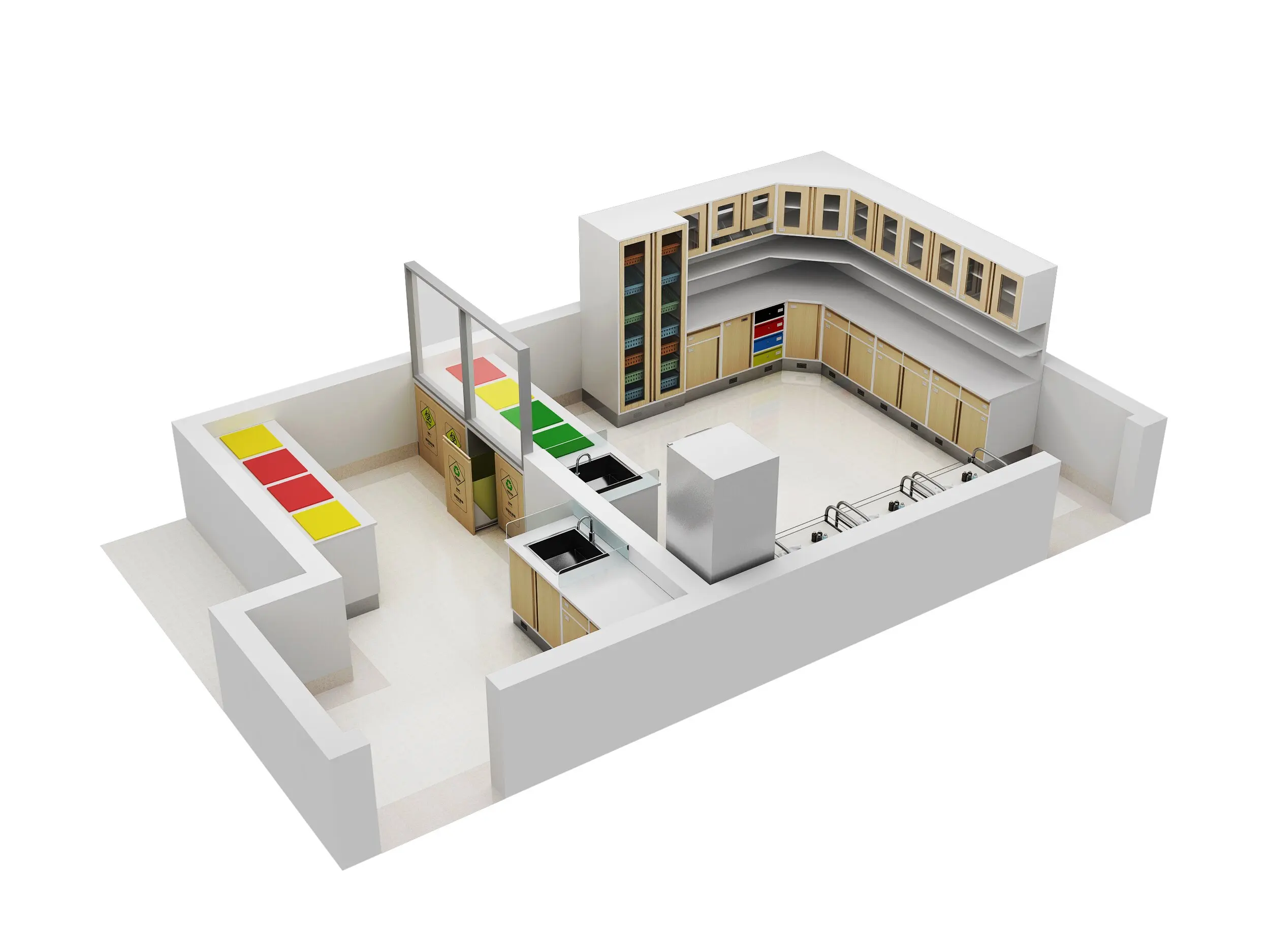 Medical Cabinet  Hospital Work Bench Hospital Furniture Hospital Treatment Cabinet Work Bench