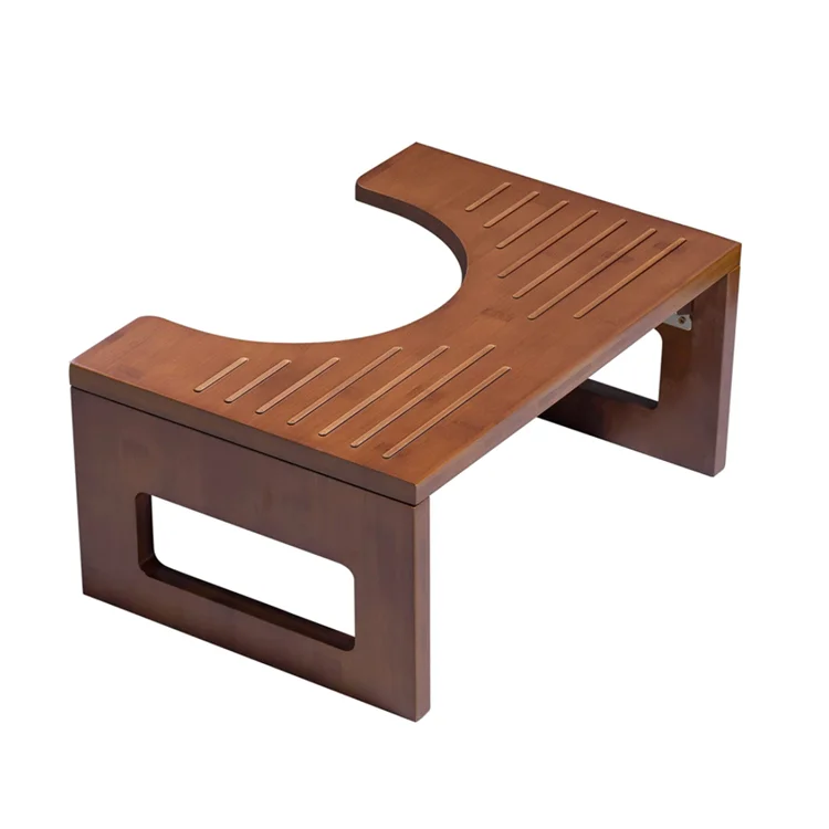 Деревянный коричневый складной горшок для ванной комнаты, бамбуковый горшок для уборки, для взрослых