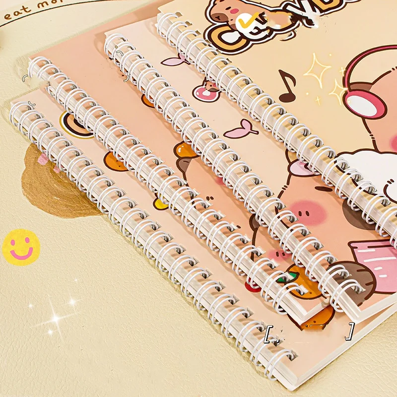 new cheap product ideas 2024 custom school notebook student A5 spiral notebook for school use kawai products for students