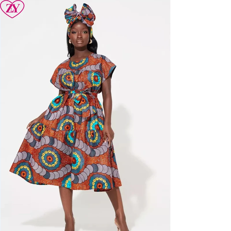 New Fashion African print women clothing elegant African dresses