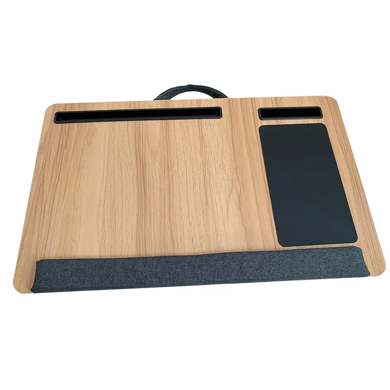 Portable lap desk with pillow cushion adjustable laptop desk Soft Knee Tray Lap Desk