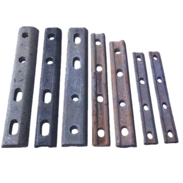 Железнодорожный шарнирный стержень из углеродистой стали, железнодорожная рыболовная плита, чугунная рыболовная плита с четырьмя отверстиями