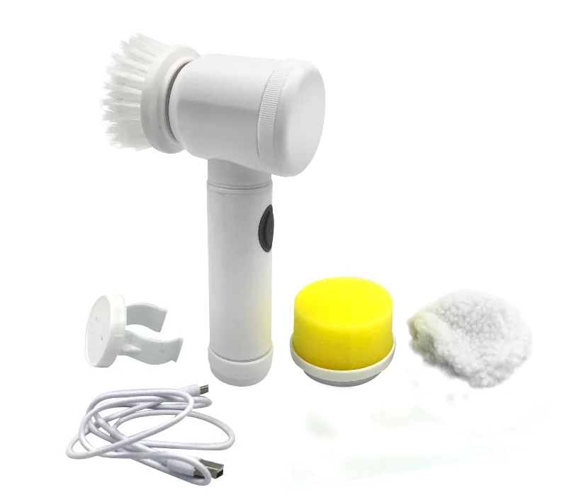 Factory price Hot sale USB Charging Magic Brush multi-functional electric Kitchen and Bathroom cleaning brush