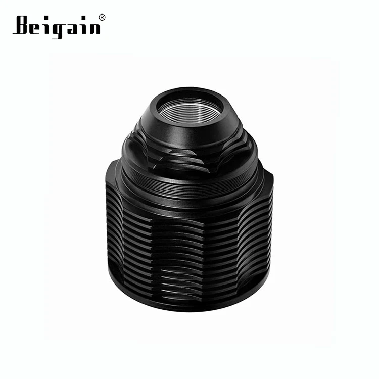 Изготовленные На Заказ алюминиевые детали для светодиодных фонарей с ЧПУ/осветительные детали/фары велосипеда