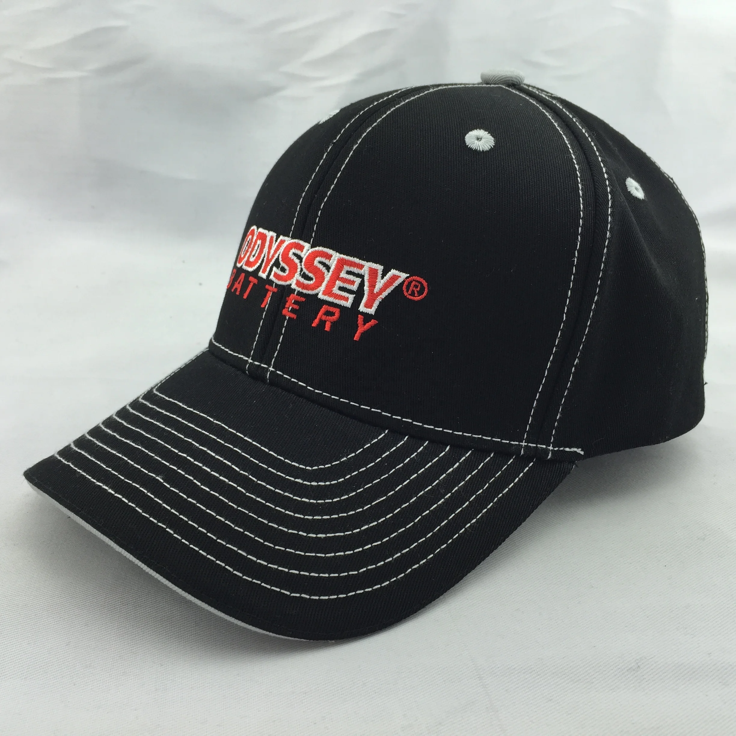 High Quality 6 Panel Structured 100% Cotton Embroidered Flex Fit Cap China Manufacturer