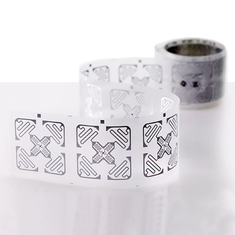 Impinj Monza M4QT H47 Rfid Chips Printable UHF RFID Adhesive Label/ Rfid Sticker Tag/rfid Tag Tag for Books MIND 860-960mhz