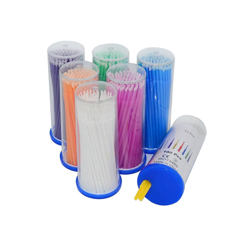 Disposable Bendable Micro Applicator Eco Friendly Dental Micro Brush Consumable Materials