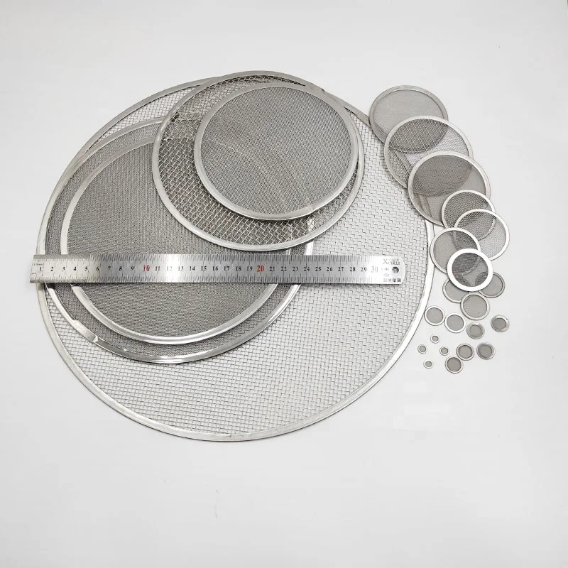 stainless steel filter disc for earphone net or dust filter or smoking pipe filter