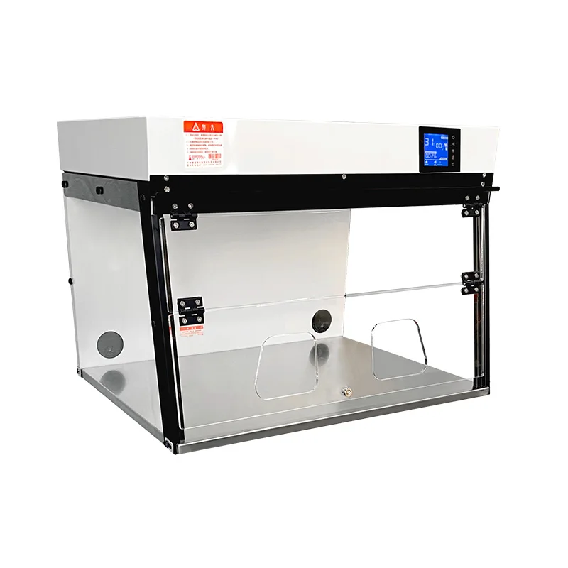 C8-PD-650 floor mounted small Laminar Flow Cabinet HEPA filter vertical laminar flow cultivate  clean workbench lab furniture