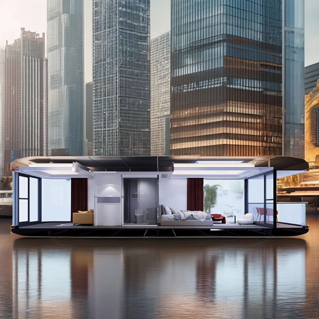 Residential Space Capsule House Capsule House Container Expandable Fireproof Ready To Ship Capsule House For Camping