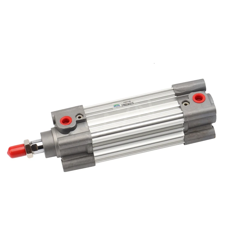 
Europe CP96 China Built-in Magnetic Ring Type Pneumatic Square Cover Compressed Standard Air Cylinder 